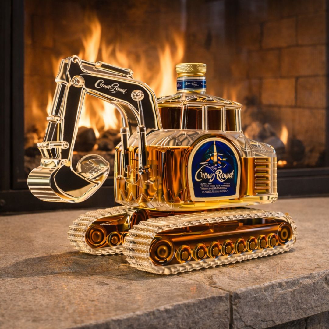 Whiskyflasche - Bagger-Edition: Die Essenz der Kraft