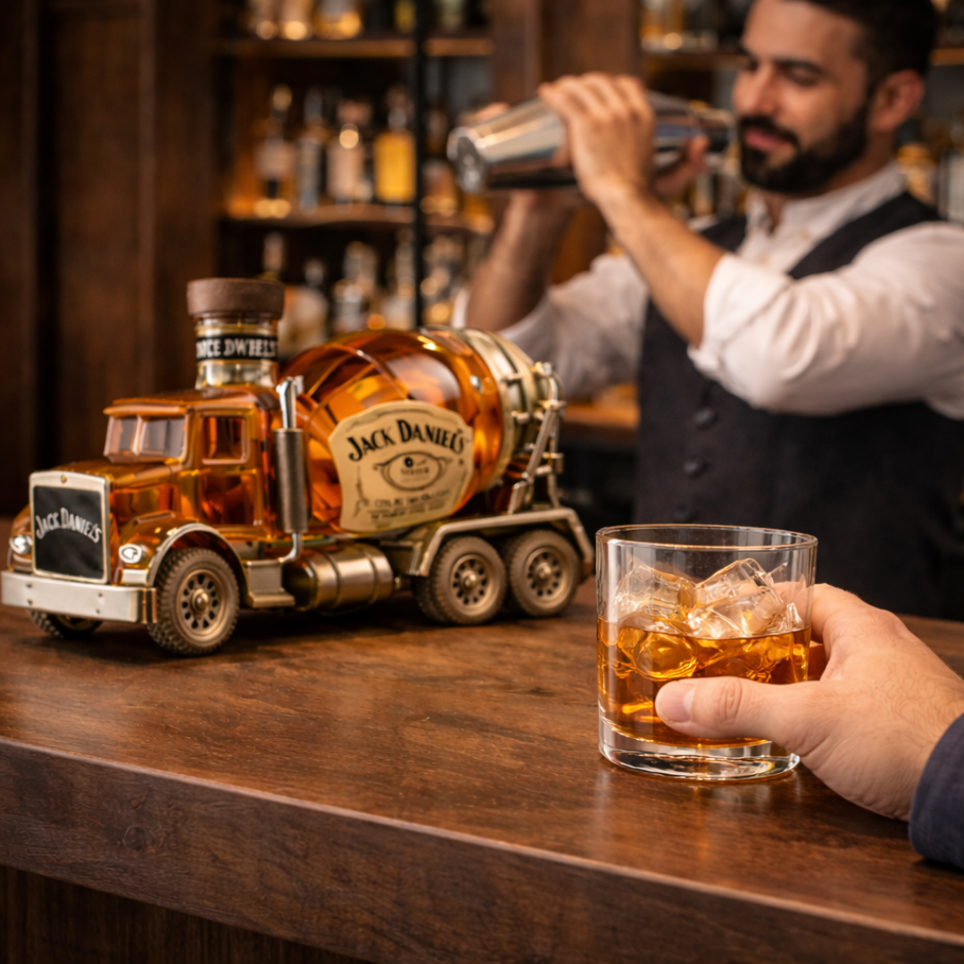 Jack Daniel's Whiskyflasche - LKW-Edition