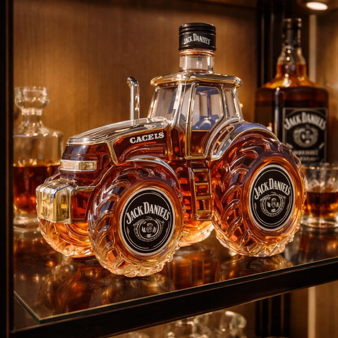 Whisky-Dekanter 'Traktor' - Sammleredition