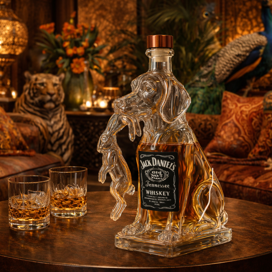 Whiskeyflasche - Sonderedition Treue Freunde