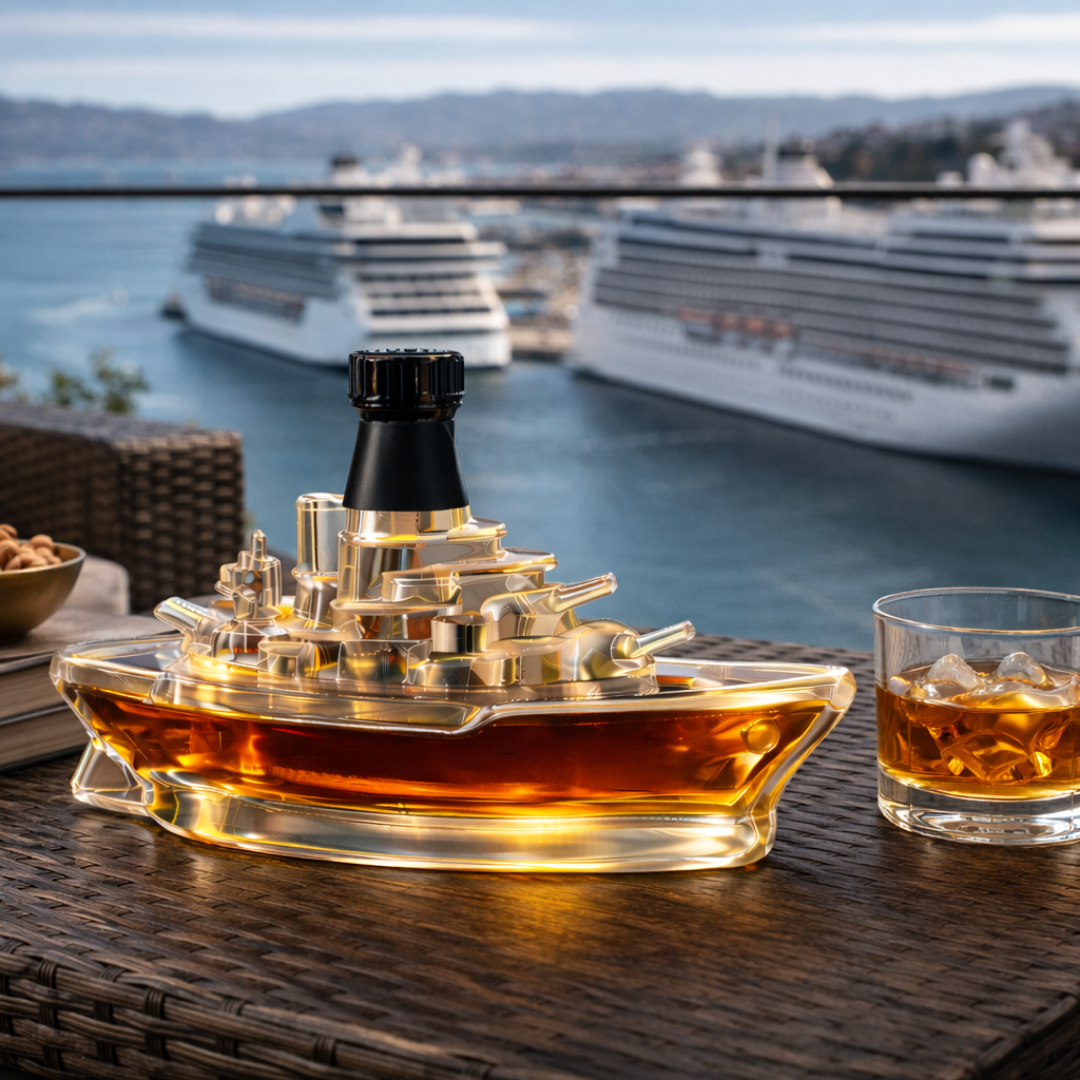Whiskyflasche - Marine-Edition